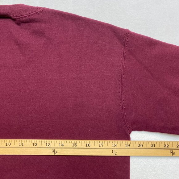Harvard University Sweatshirt Men's S Burgundy Classic Logo Pullover - Picture 10 of 12